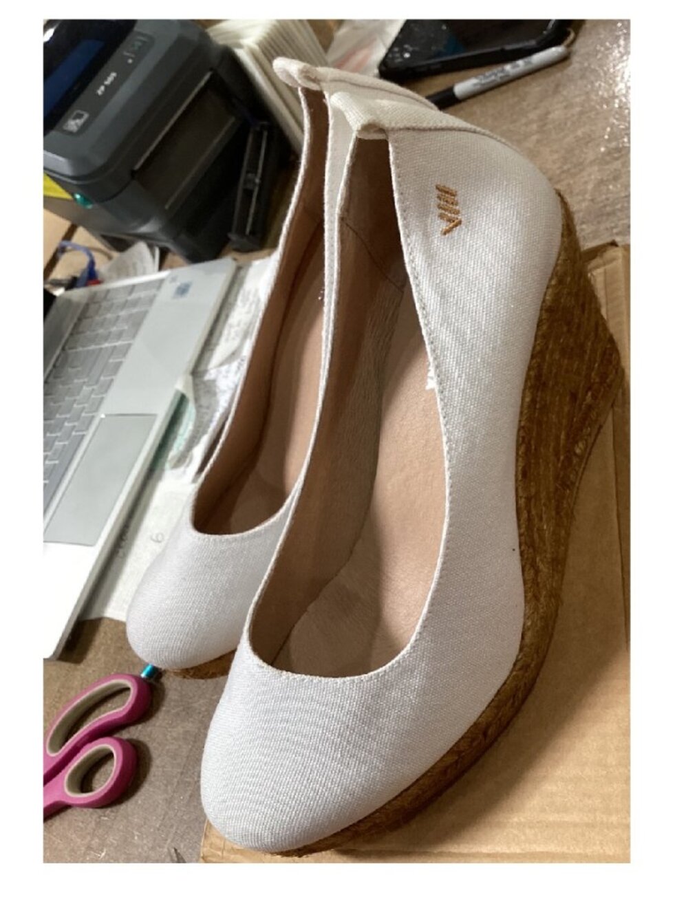 VISCATA Roses Women’s Espadrille Wedge Shoes – Stylish Summer Footwear